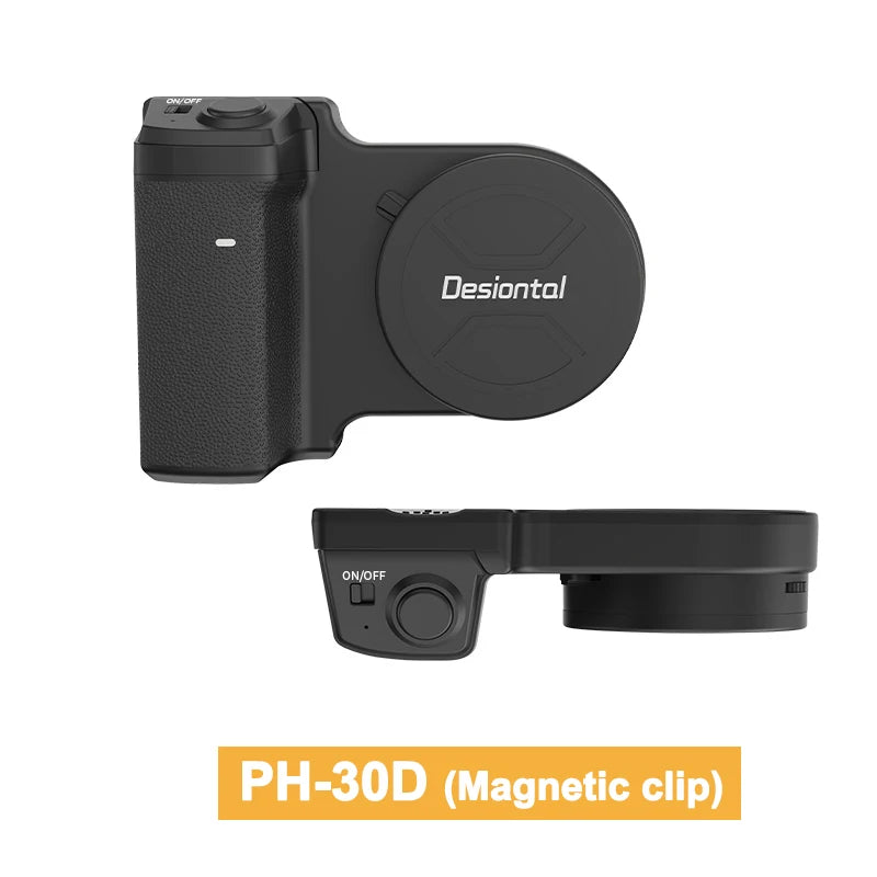 Magnetic Selfie Light Smartphone Camera Handle Grip Iphone Universal Bluetooth with LED Fill Light Stand Photography Accessories