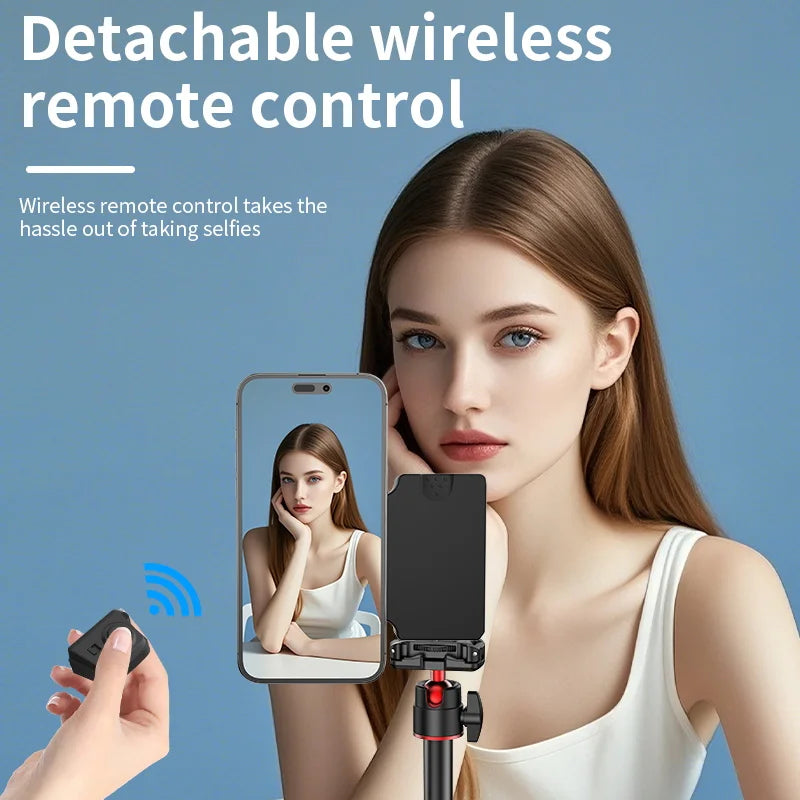 Magnetic Selfie Light Smartphone Camera Handle Grip Iphone Universal Bluetooth with LED Fill Light Stand Photography Accessories